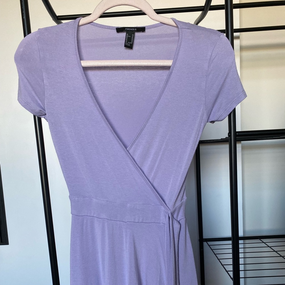 Forever 21 XS Pastel Purple Romper